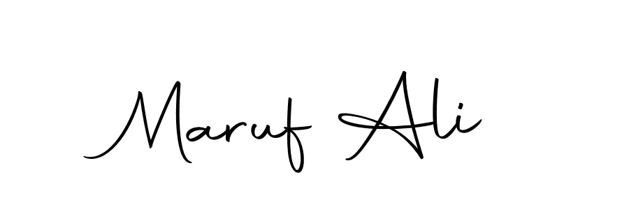 You should practise on your own different ways (Autography-DOLnW) to write your name (Maruf Ali) in signature. don't let someone else do it for you. Maruf Ali signature style 10 images and pictures png