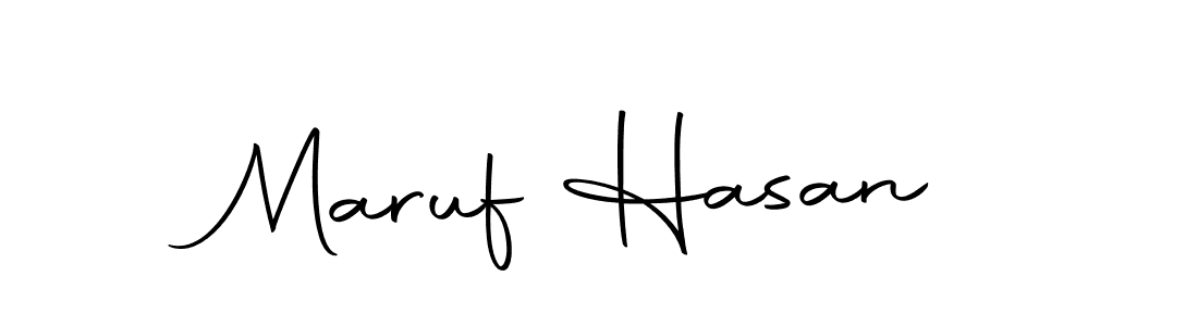 Also we have Maruf Hasan name is the best signature style. Create professional handwritten signature collection using Autography-DOLnW autograph style. Maruf Hasan signature style 10 images and pictures png