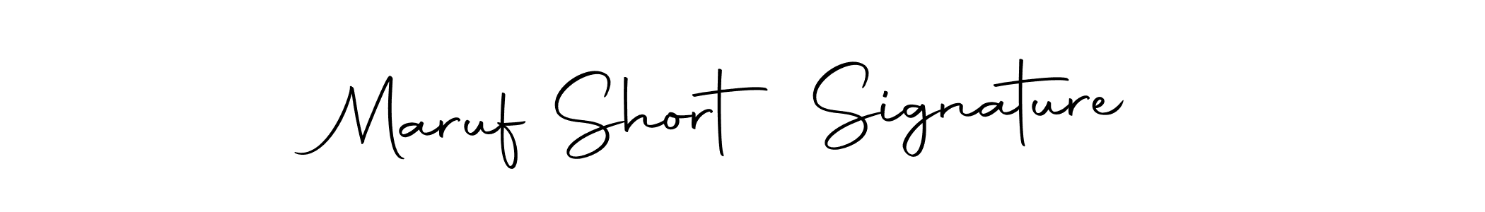 Here are the top 10 professional signature styles for the name Maruf Short Signature. These are the best autograph styles you can use for your name. Maruf Short Signature signature style 10 images and pictures png