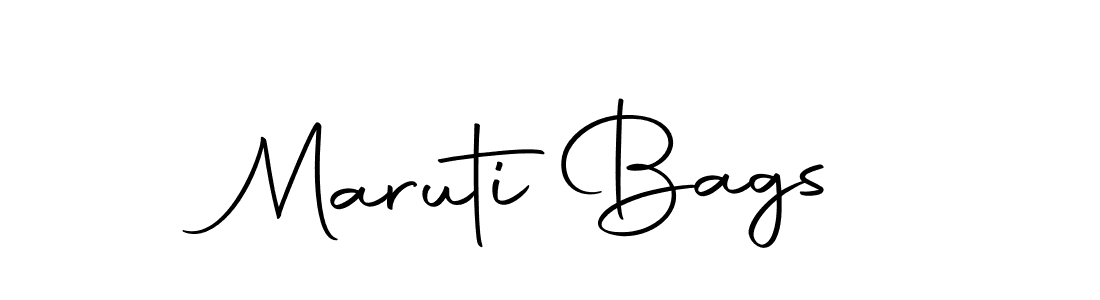 Use a signature maker to create a handwritten signature online. With this signature software, you can design (Autography-DOLnW) your own signature for name Maruti Bags. Maruti Bags signature style 10 images and pictures png
