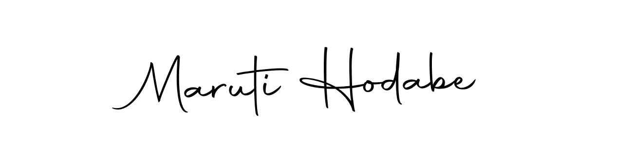 Design your own signature with our free online signature maker. With this signature software, you can create a handwritten (Autography-DOLnW) signature for name Maruti Hodabe. Maruti Hodabe signature style 10 images and pictures png