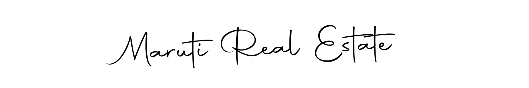 How to make Maruti Real Estate signature? Autography-DOLnW is a professional autograph style. Create handwritten signature for Maruti Real Estate name. Maruti Real Estate signature style 10 images and pictures png