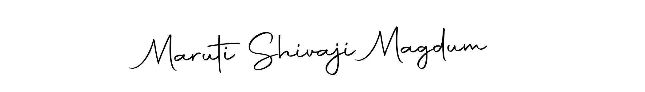 Here are the top 10 professional signature styles for the name Maruti Shivaji Magdum. These are the best autograph styles you can use for your name. Maruti Shivaji Magdum signature style 10 images and pictures png