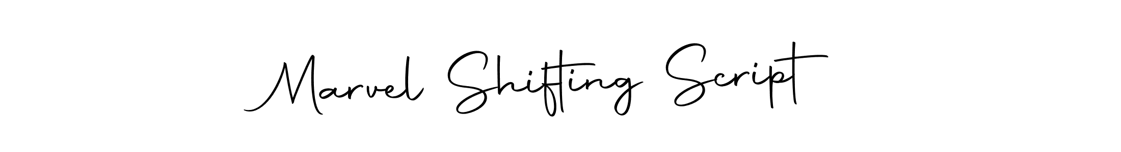 The best way (Autography-DOLnW) to make a short signature is to pick only two or three words in your name. The name Marvel Shifting Script include a total of six letters. For converting this name. Marvel Shifting Script signature style 10 images and pictures png