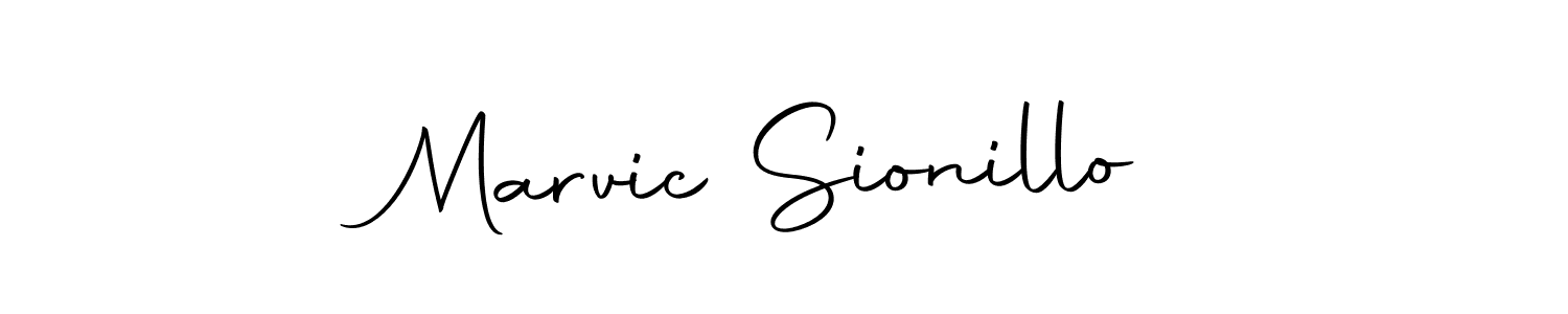 Here are the top 10 professional signature styles for the name Marvic Sionillo. These are the best autograph styles you can use for your name. Marvic Sionillo signature style 10 images and pictures png