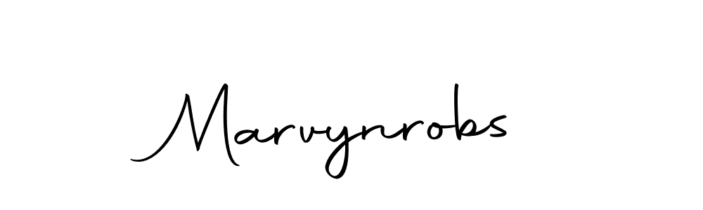 Use a signature maker to create a handwritten signature online. With this signature software, you can design (Autography-DOLnW) your own signature for name Marvynrobs. Marvynrobs signature style 10 images and pictures png