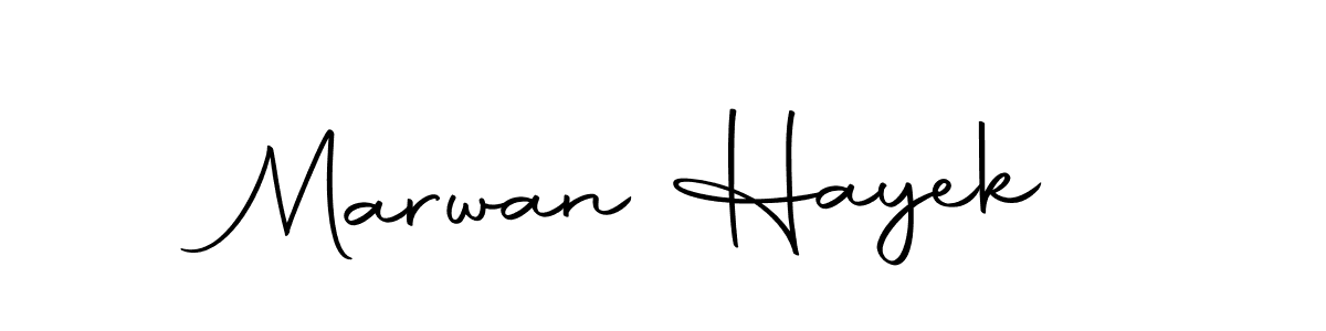 if you are searching for the best signature style for your name Marwan Hayek. so please give up your signature search. here we have designed multiple signature styles  using Autography-DOLnW. Marwan Hayek signature style 10 images and pictures png