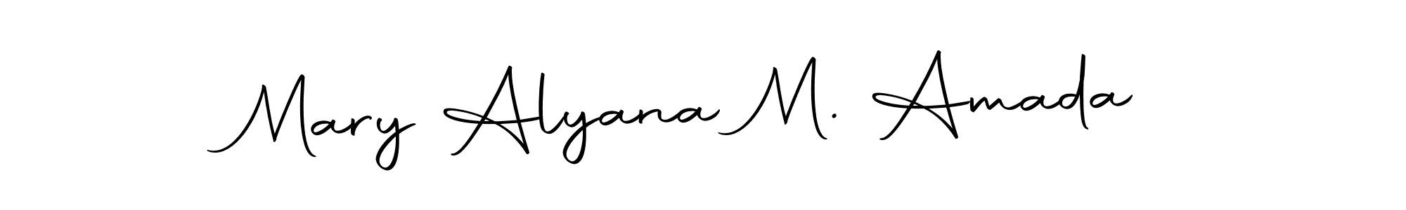 How to Draw Mary Alyana M. Amada signature style? Autography-DOLnW is a latest design signature styles for name Mary Alyana M. Amada. Mary Alyana M. Amada signature style 10 images and pictures png