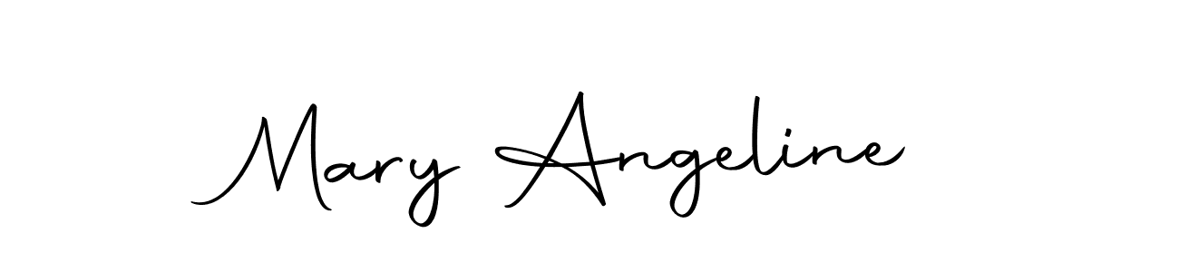 Autography-DOLnW is a professional signature style that is perfect for those who want to add a touch of class to their signature. It is also a great choice for those who want to make their signature more unique. Get Mary Angeline name to fancy signature for free. Mary Angeline signature style 10 images and pictures png