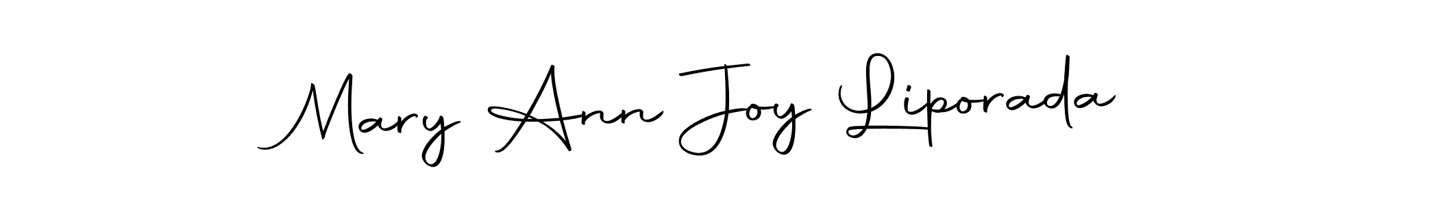 How to make Mary Ann Joy Liporada signature? Autography-DOLnW is a professional autograph style. Create handwritten signature for Mary Ann Joy Liporada name. Mary Ann Joy Liporada signature style 10 images and pictures png