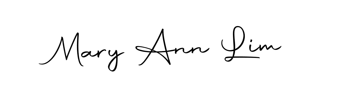 Mary Ann Lim stylish signature style. Best Handwritten Sign (Autography-DOLnW) for my name. Handwritten Signature Collection Ideas for my name Mary Ann Lim. Mary Ann Lim signature style 10 images and pictures png