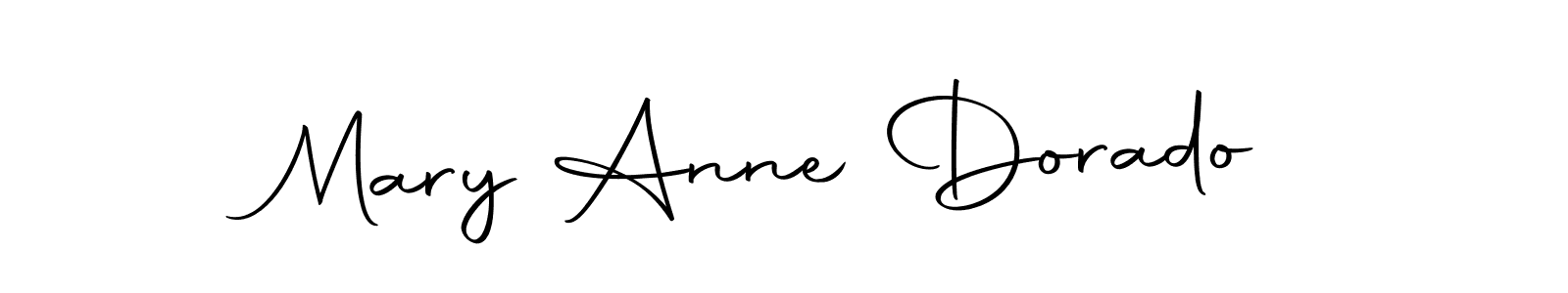 Mary Anne Dorado stylish signature style. Best Handwritten Sign (Autography-DOLnW) for my name. Handwritten Signature Collection Ideas for my name Mary Anne Dorado. Mary Anne Dorado signature style 10 images and pictures png