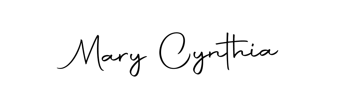 Also we have Mary Cynthia name is the best signature style. Create professional handwritten signature collection using Autography-DOLnW autograph style. Mary Cynthia signature style 10 images and pictures png
