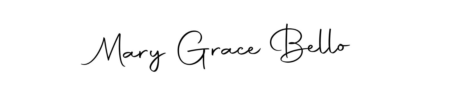 It looks lik you need a new signature style for name Mary Grace Bello. Design unique handwritten (Autography-DOLnW) signature with our free signature maker in just a few clicks. Mary Grace Bello signature style 10 images and pictures png