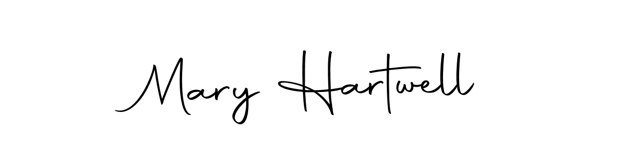 Make a beautiful signature design for name Mary Hartwell. With this signature (Autography-DOLnW) style, you can create a handwritten signature for free. Mary Hartwell signature style 10 images and pictures png