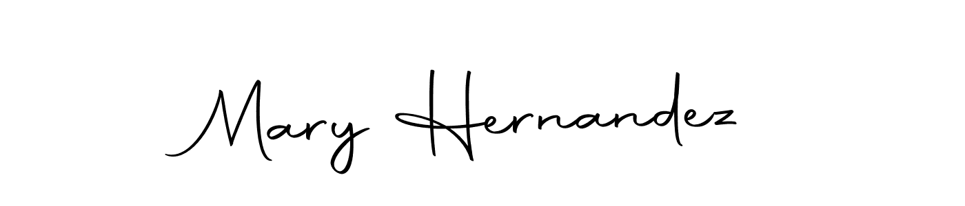Design your own signature with our free online signature maker. With this signature software, you can create a handwritten (Autography-DOLnW) signature for name Mary Hernandez. Mary Hernandez signature style 10 images and pictures png