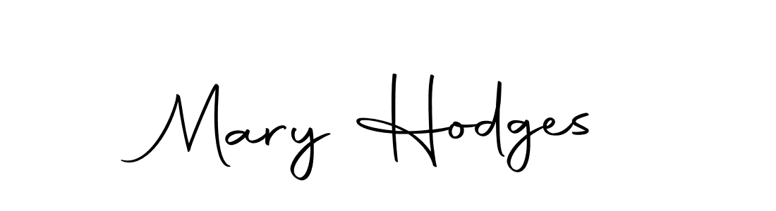 Design your own signature with our free online signature maker. With this signature software, you can create a handwritten (Autography-DOLnW) signature for name Mary Hodges. Mary Hodges signature style 10 images and pictures png