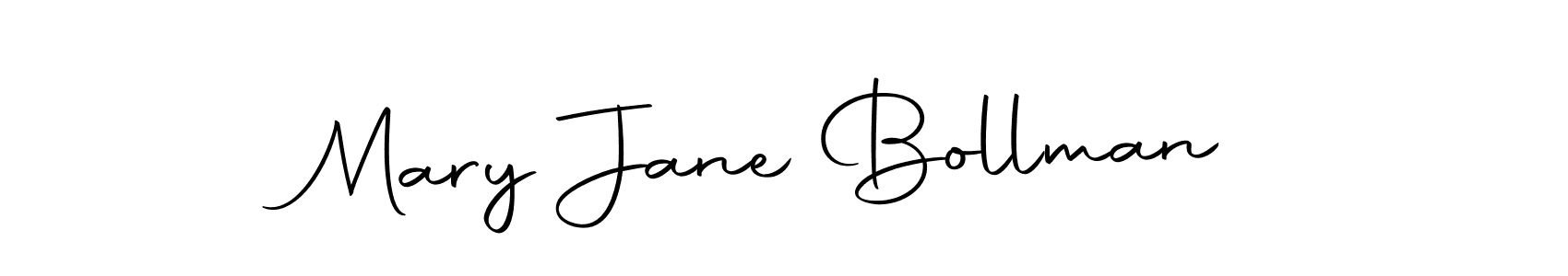 Design your own signature with our free online signature maker. With this signature software, you can create a handwritten (Autography-DOLnW) signature for name Mary Jane Bollman. Mary Jane Bollman signature style 10 images and pictures png