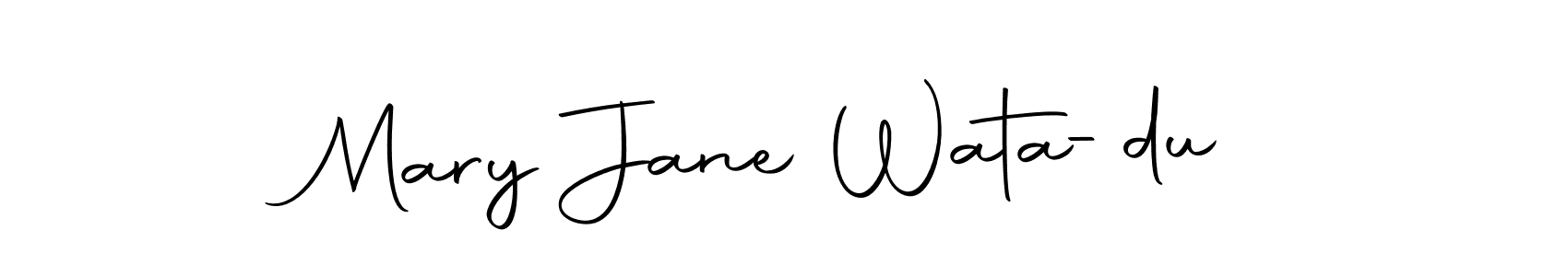 This is the best signature style for the Mary Jane Wata-du name. Also you like these signature font (Autography-DOLnW). Mix name signature. Mary Jane Wata-du signature style 10 images and pictures png