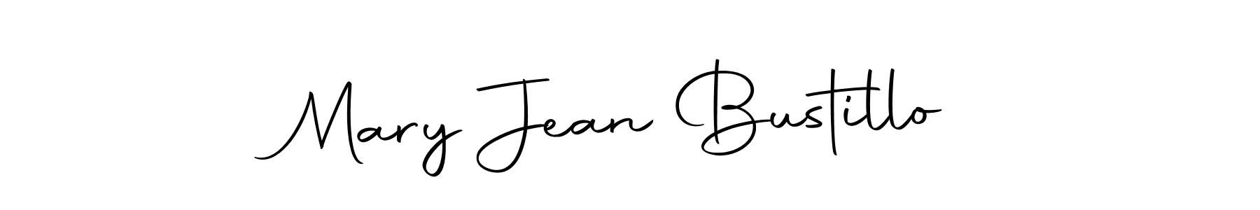 Create a beautiful signature design for name Mary Jean Bustillo. With this signature (Autography-DOLnW) fonts, you can make a handwritten signature for free. Mary Jean Bustillo signature style 10 images and pictures png