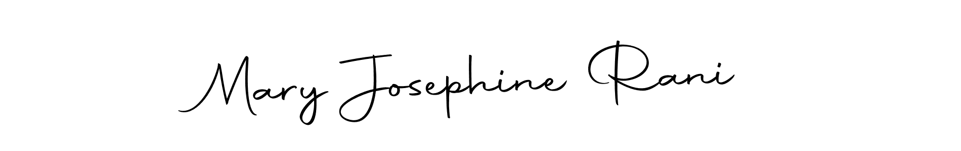 Also You can easily find your signature by using the search form. We will create Mary Josephine Rani name handwritten signature images for you free of cost using Autography-DOLnW sign style. Mary Josephine Rani signature style 10 images and pictures png