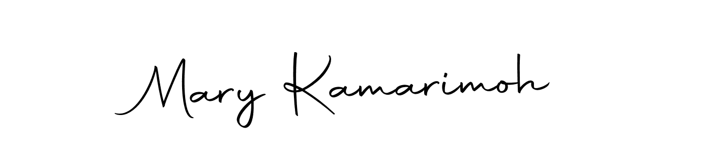 Autography-DOLnW is a professional signature style that is perfect for those who want to add a touch of class to their signature. It is also a great choice for those who want to make their signature more unique. Get Mary Kamarimoh name to fancy signature for free. Mary Kamarimoh signature style 10 images and pictures png
