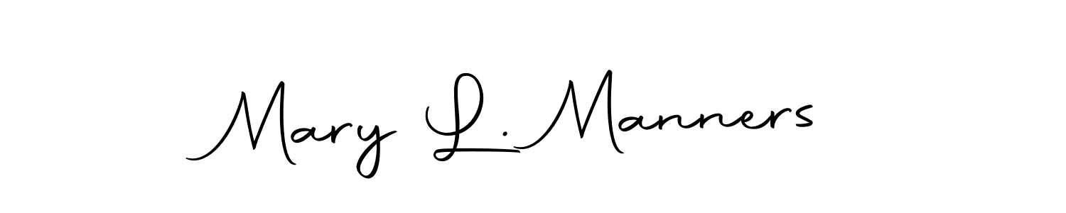 Autography-DOLnW is a professional signature style that is perfect for those who want to add a touch of class to their signature. It is also a great choice for those who want to make their signature more unique. Get Mary L. Manners name to fancy signature for free. Mary L. Manners signature style 10 images and pictures png