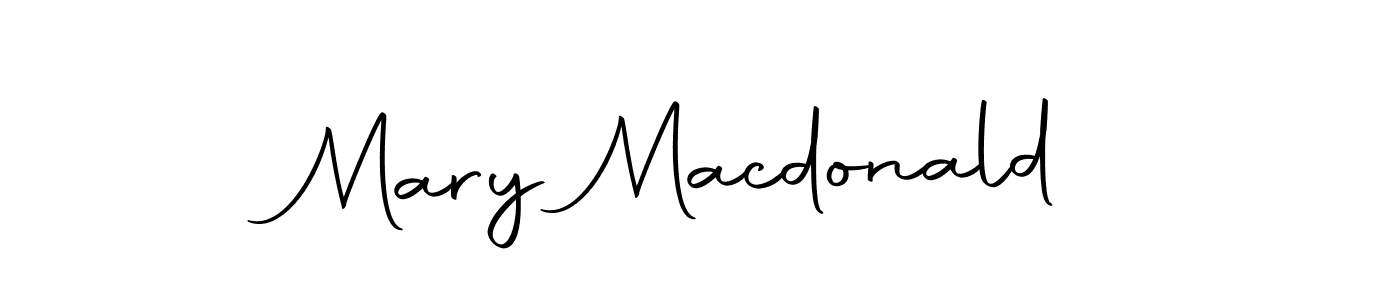 Use a signature maker to create a handwritten signature online. With this signature software, you can design (Autography-DOLnW) your own signature for name Mary Macdonald. Mary Macdonald signature style 10 images and pictures png