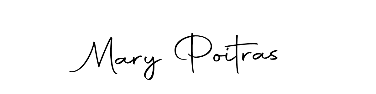 Mary Poitras stylish signature style. Best Handwritten Sign (Autography-DOLnW) for my name. Handwritten Signature Collection Ideas for my name Mary Poitras. Mary Poitras signature style 10 images and pictures png