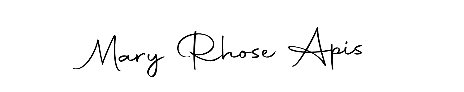 This is the best signature style for the Mary Rhose Apis name. Also you like these signature font (Autography-DOLnW). Mix name signature. Mary Rhose Apis signature style 10 images and pictures png