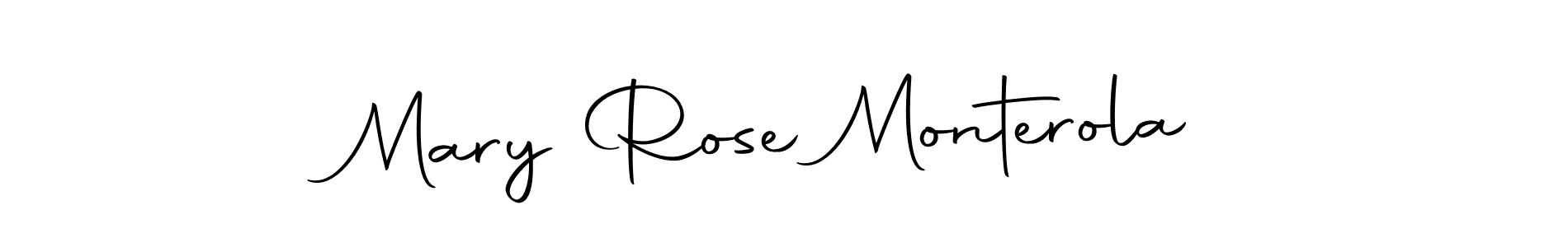 Make a beautiful signature design for name Mary Rose Monterola. With this signature (Autography-DOLnW) style, you can create a handwritten signature for free. Mary Rose Monterola signature style 10 images and pictures png