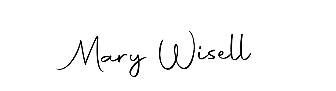 Create a beautiful signature design for name Mary Wisell. With this signature (Autography-DOLnW) fonts, you can make a handwritten signature for free. Mary Wisell signature style 10 images and pictures png