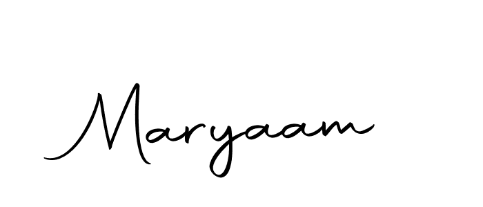 Maryaam stylish signature style. Best Handwritten Sign (Autography-DOLnW) for my name. Handwritten Signature Collection Ideas for my name Maryaam. Maryaam signature style 10 images and pictures png