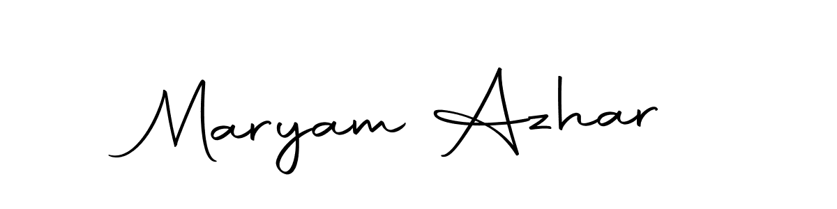 Make a short Maryam Azhar signature style. Manage your documents anywhere anytime using Autography-DOLnW. Create and add eSignatures, submit forms, share and send files easily. Maryam Azhar signature style 10 images and pictures png