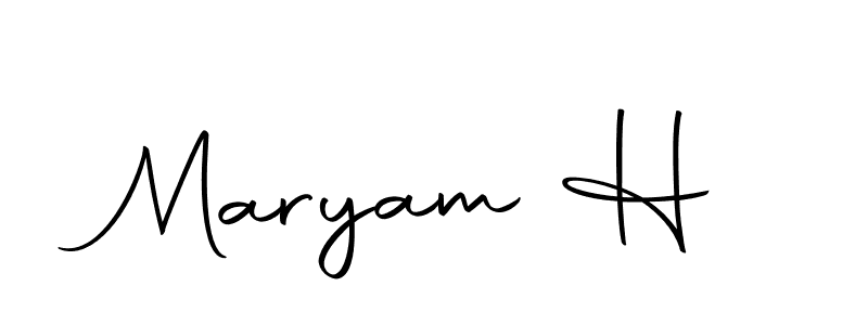 You can use this online signature creator to create a handwritten signature for the name Maryam H. This is the best online autograph maker. Maryam H signature style 10 images and pictures png