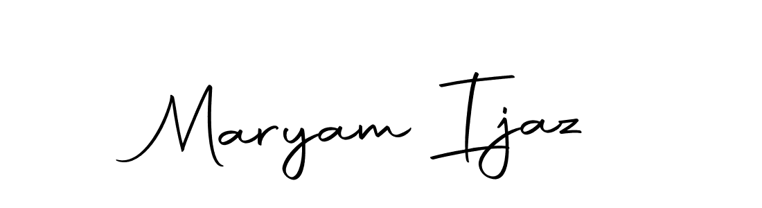 It looks lik you need a new signature style for name Maryam Ijaz. Design unique handwritten (Autography-DOLnW) signature with our free signature maker in just a few clicks. Maryam Ijaz signature style 10 images and pictures png