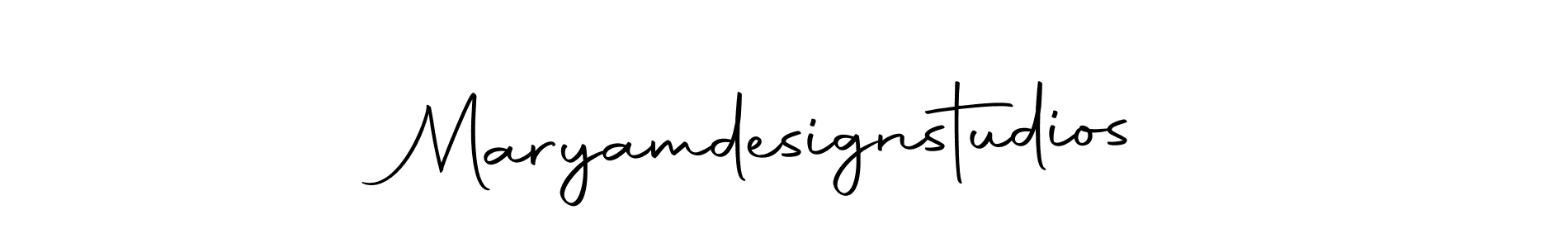 You should practise on your own different ways (Autography-DOLnW) to write your name (Maryamdesignstudios) in signature. don't let someone else do it for you. Maryamdesignstudios signature style 10 images and pictures png