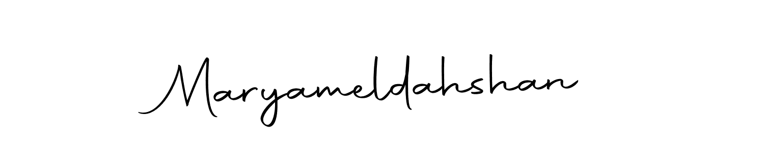 if you are searching for the best signature style for your name Maryameldahshan. so please give up your signature search. here we have designed multiple signature styles  using Autography-DOLnW. Maryameldahshan signature style 10 images and pictures png