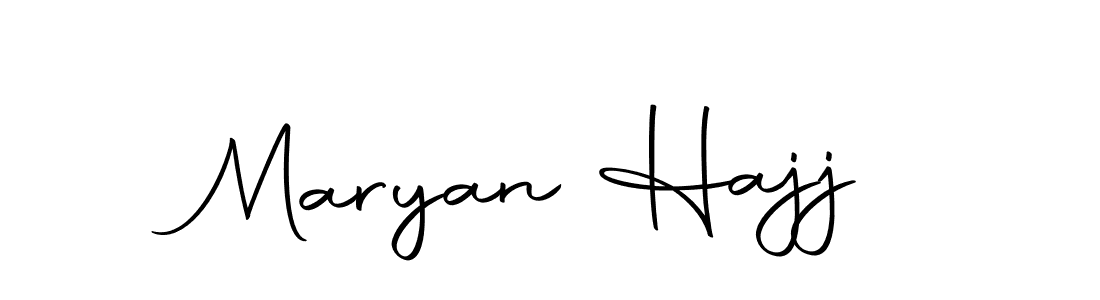The best way (Autography-DOLnW) to make a short signature is to pick only two or three words in your name. The name Maryan Hajj include a total of six letters. For converting this name. Maryan Hajj signature style 10 images and pictures png