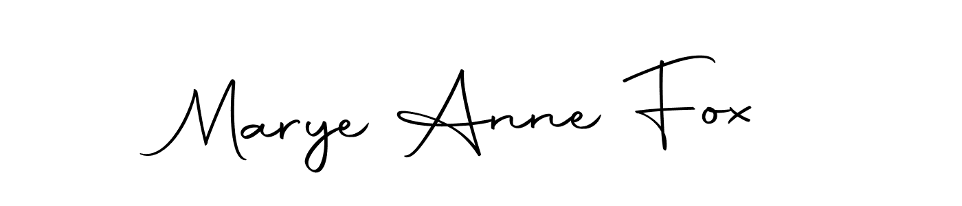 This is the best signature style for the Marye Anne Fox name. Also you like these signature font (Autography-DOLnW). Mix name signature. Marye Anne Fox signature style 10 images and pictures png