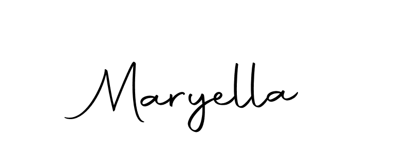 Use a signature maker to create a handwritten signature online. With this signature software, you can design (Autography-DOLnW) your own signature for name Maryella. Maryella signature style 10 images and pictures png