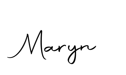 The best way (Autography-DOLnW) to make a short signature is to pick only two or three words in your name. The name Maryn include a total of six letters. For converting this name. Maryn signature style 10 images and pictures png