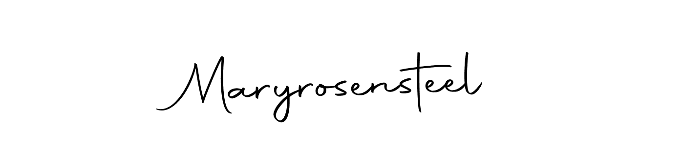Here are the top 10 professional signature styles for the name Maryrosensteel. These are the best autograph styles you can use for your name. Maryrosensteel signature style 10 images and pictures png