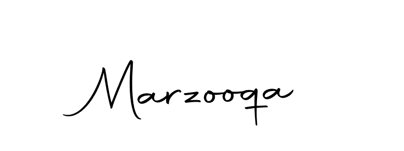 Make a beautiful signature design for name Marzooqa. With this signature (Autography-DOLnW) style, you can create a handwritten signature for free. Marzooqa signature style 10 images and pictures png