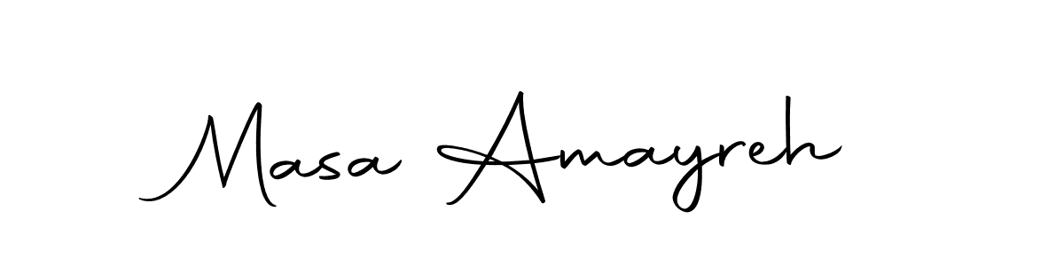 Masa Amayreh stylish signature style. Best Handwritten Sign (Autography-DOLnW) for my name. Handwritten Signature Collection Ideas for my name Masa Amayreh. Masa Amayreh signature style 10 images and pictures png