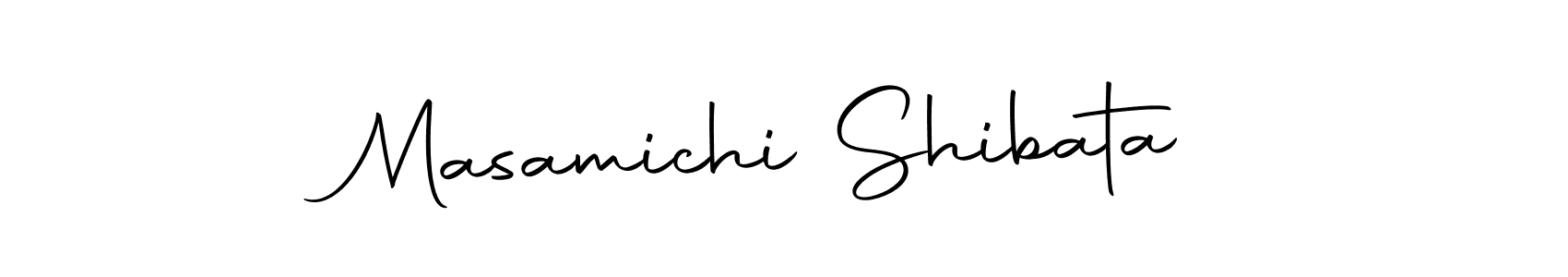 You should practise on your own different ways (Autography-DOLnW) to write your name (Masamichi Shibata) in signature. don't let someone else do it for you. Masamichi Shibata signature style 10 images and pictures png