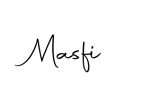 if you are searching for the best signature style for your name Masfi. so please give up your signature search. here we have designed multiple signature styles  using Autography-DOLnW. Masfi signature style 10 images and pictures png
