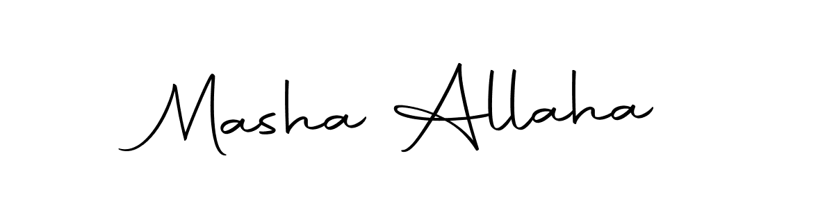 Here are the top 10 professional signature styles for the name Masha Allaha. These are the best autograph styles you can use for your name. Masha Allaha signature style 10 images and pictures png