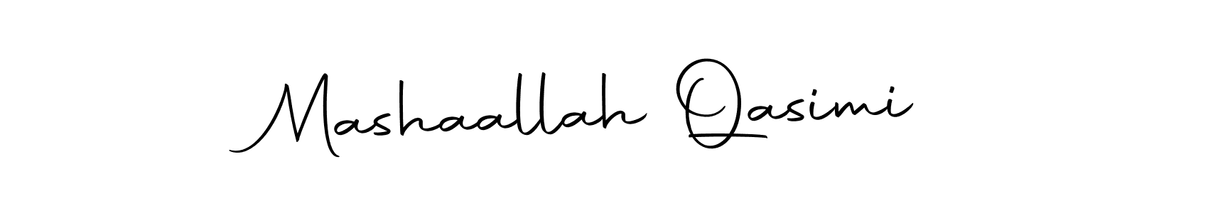 Make a beautiful signature design for name Mashaallah Qasimi. Use this online signature maker to create a handwritten signature for free. Mashaallah Qasimi signature style 10 images and pictures png