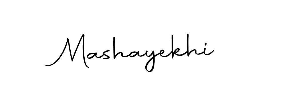 Make a beautiful signature design for name Mashayekhi. Use this online signature maker to create a handwritten signature for free. Mashayekhi signature style 10 images and pictures png